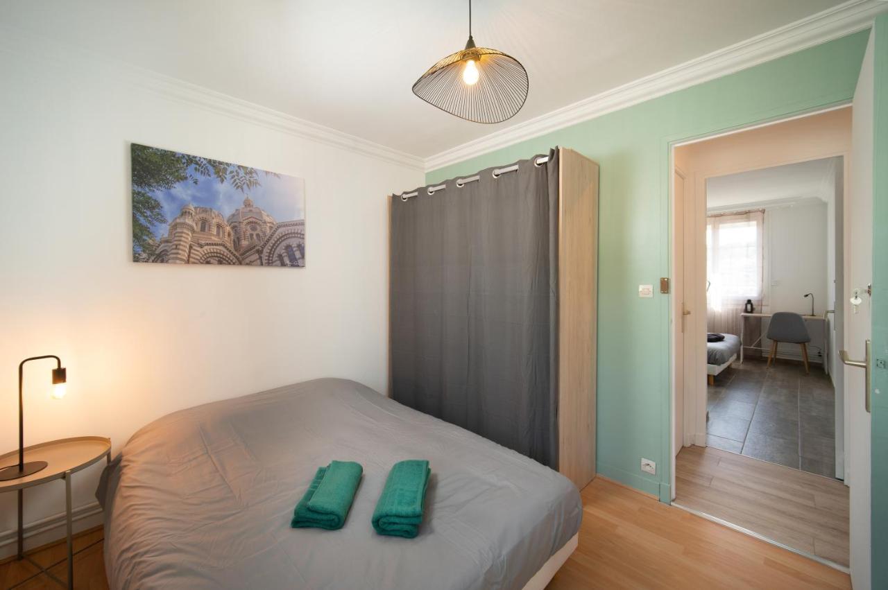 Appartement 3 Chambres Tout Equipe 6-8 Personnes Марсель Экстерьер фото